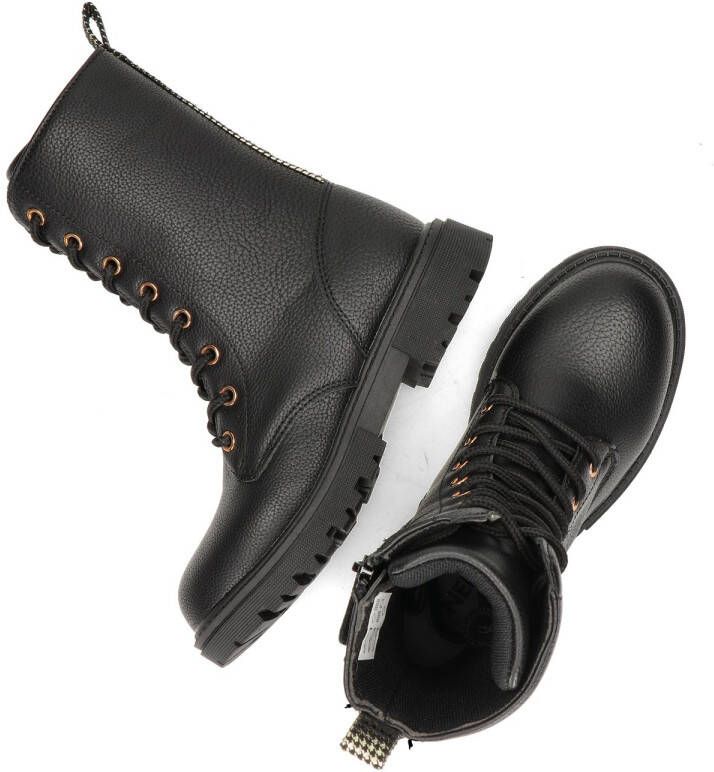 Nelson Kids veterboots zwart Meisjes Imitatieleer 30 - Foto 3