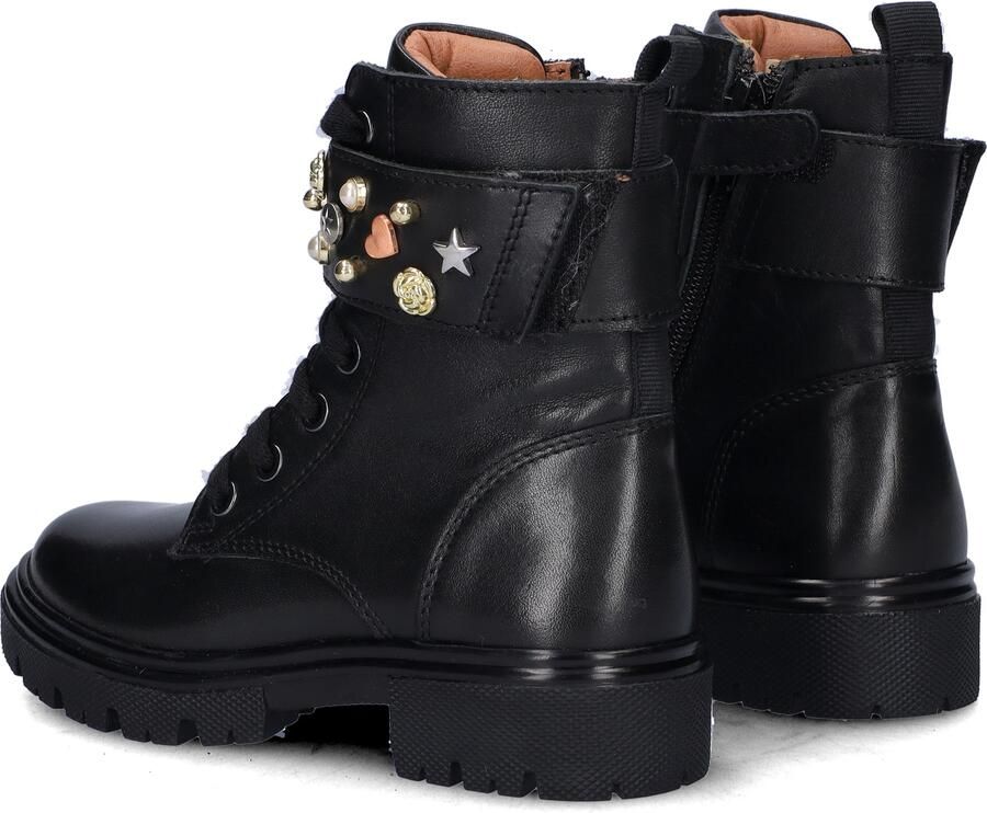 Nelson Kids leren veterboots zwart - Foto 6