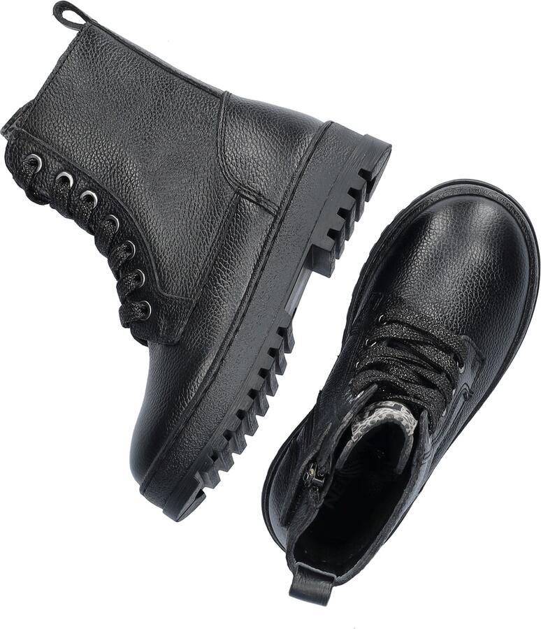 Nelson Kids leren veterboots zwart - Foto 6