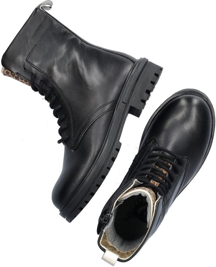 Nelson Kids leren veterboots zwart - Foto 4