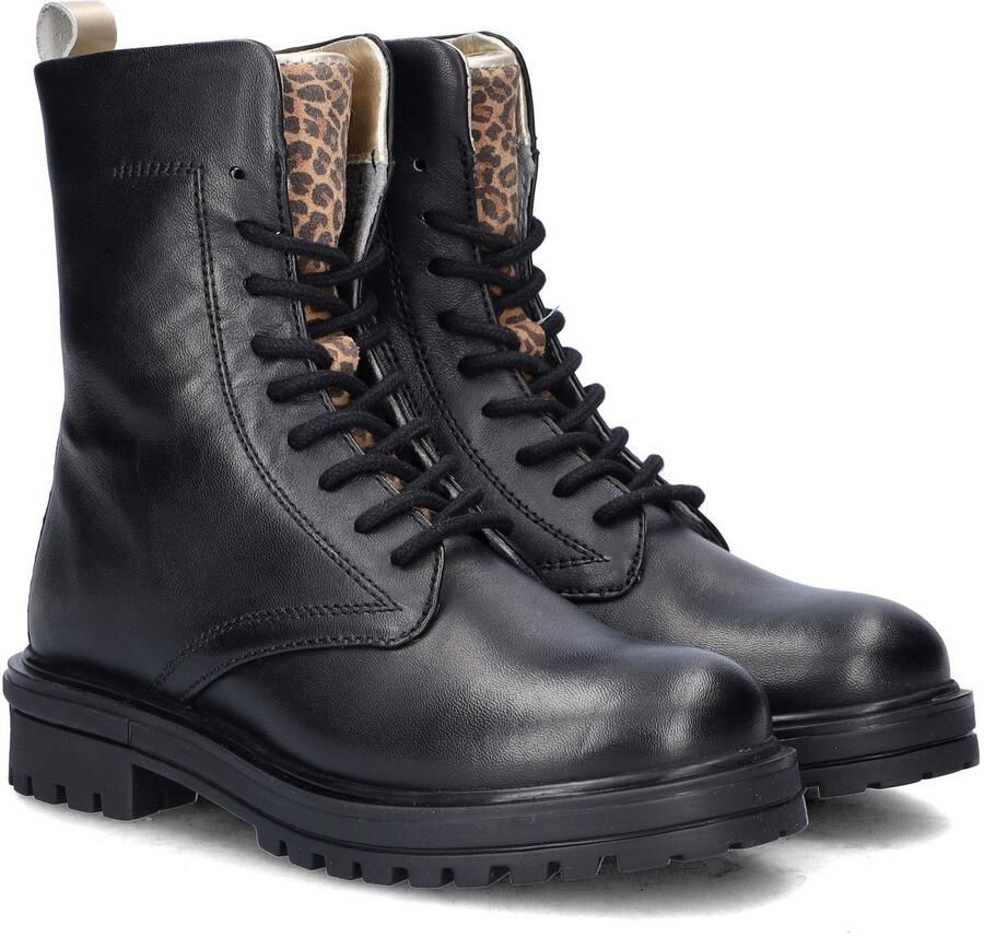 Nelson Kids leren veterboots zwart - Foto 5