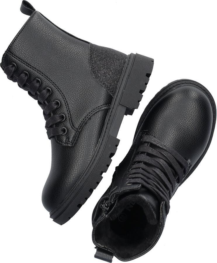 Nelson Kids enkelboots met profielzool zwart - Foto 5