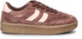 Nelson lage sneakers - Bruin