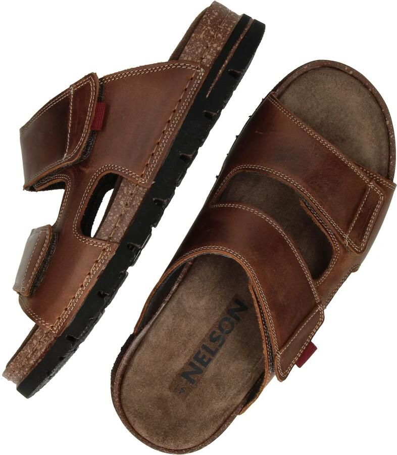 Nelson Leren heren slipper slippers - Foto 5