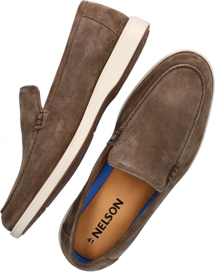 Nelson suède loafers taupe - Foto 2