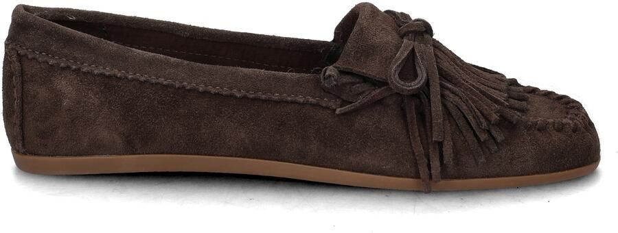 Nelson suede mocassins bruin - Foto 4