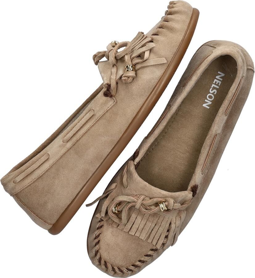 Nelson suède mocassins taupe - Foto 5