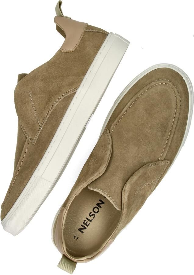 Nelson suède loafers beige - Foto 4