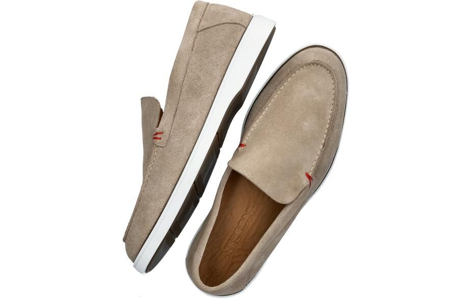 Nelson suède loafers beige - Foto 4
