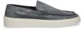 Nelson suede loafers licht blauw - Blauw