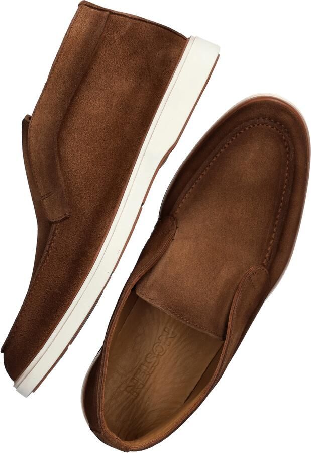 Nelson suede instappers cognac - Foto 4