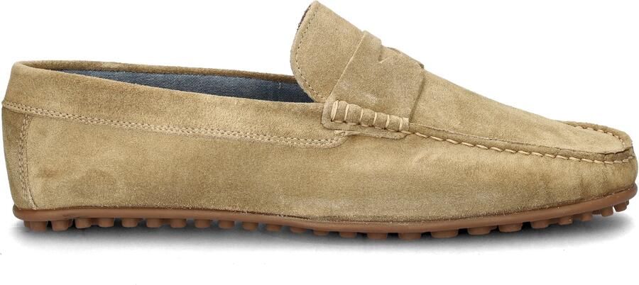 Nelson suède mocassins beige