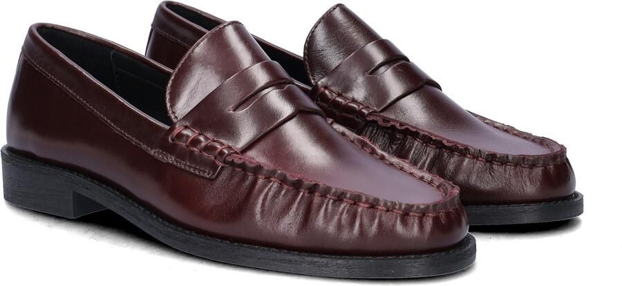 Nelson lakleren loafers bordeaux - Foto 7