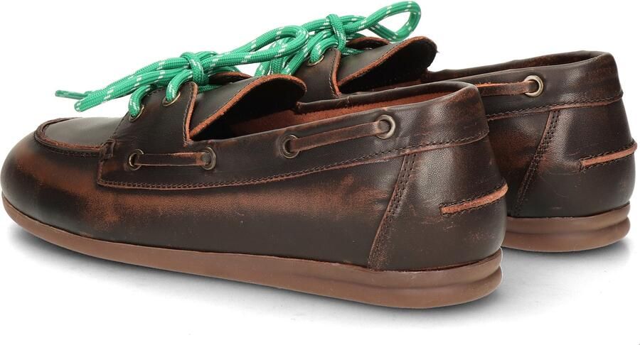 Nelson leren bootschoenen bruin - Foto 2