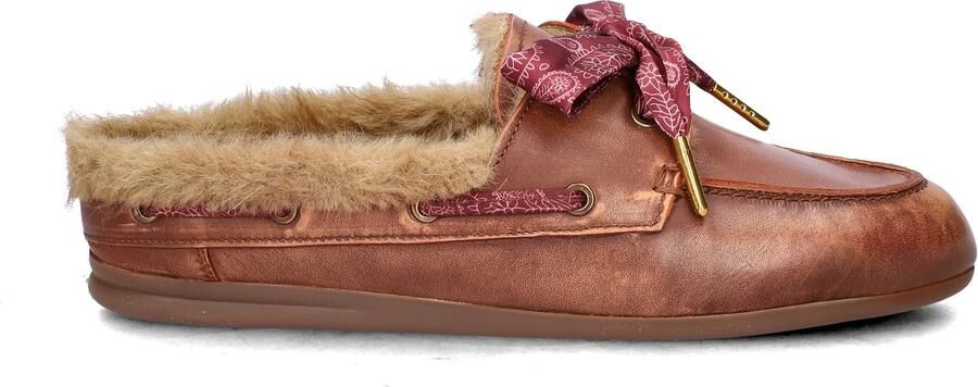 Nelson leren bootschoenen cognac - Foto 4