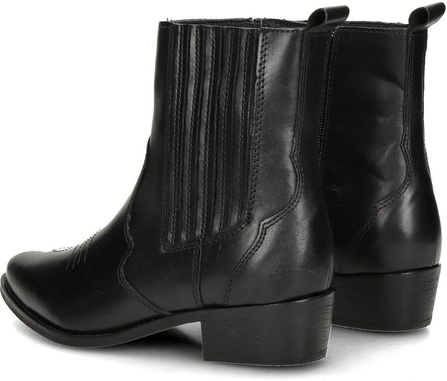 Nelson Nolia dames enkellaars Zwart