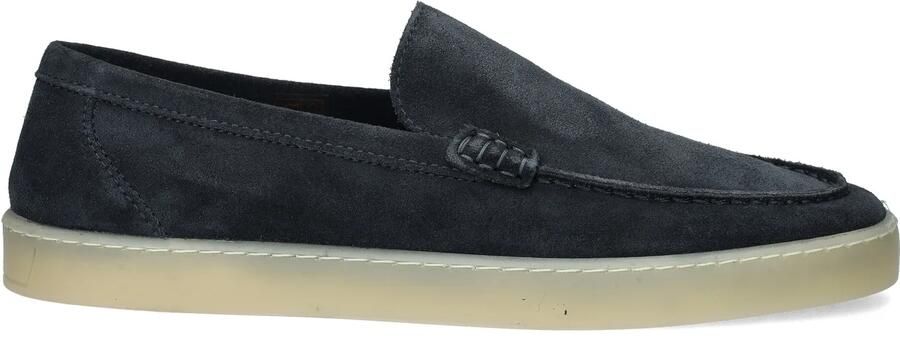 Nelson suède loafers donkerblauw - Foto 8