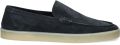 Nelson suède loafers donkerblauw - Blauw