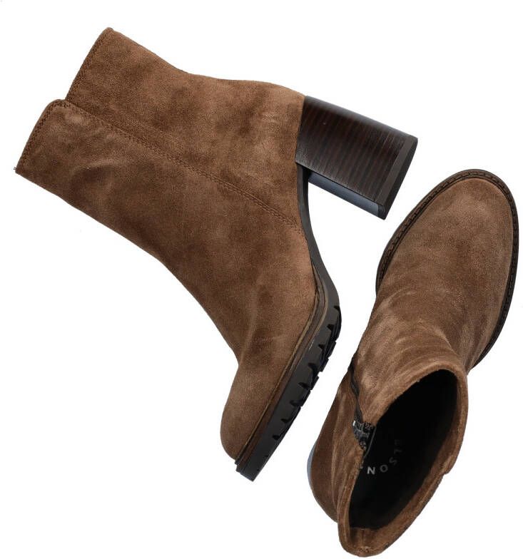 Nelson suède enkellaarzen bruin - Foto 3