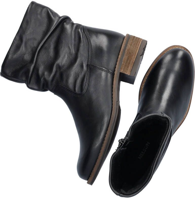 Nelson Palpa leren enkellaarzen zwart - Foto 7