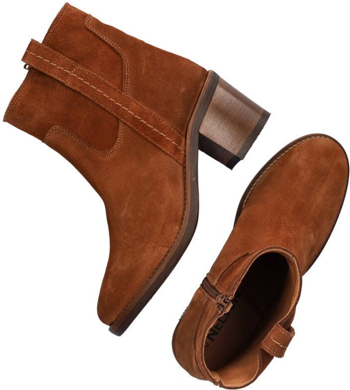 Nelson suède enkellaarzen cognac - Foto 2