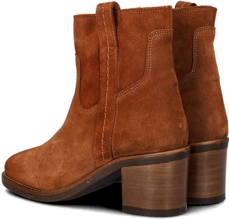 Nelson suède enkellaarzen cognac - Foto 4