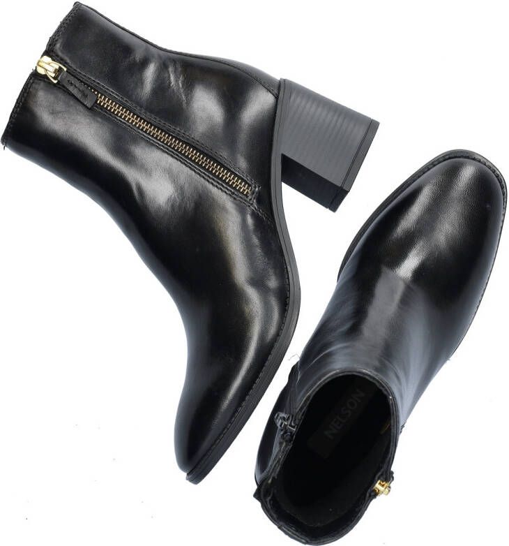 Nelson leren enkellaarzen zwart - Foto 2