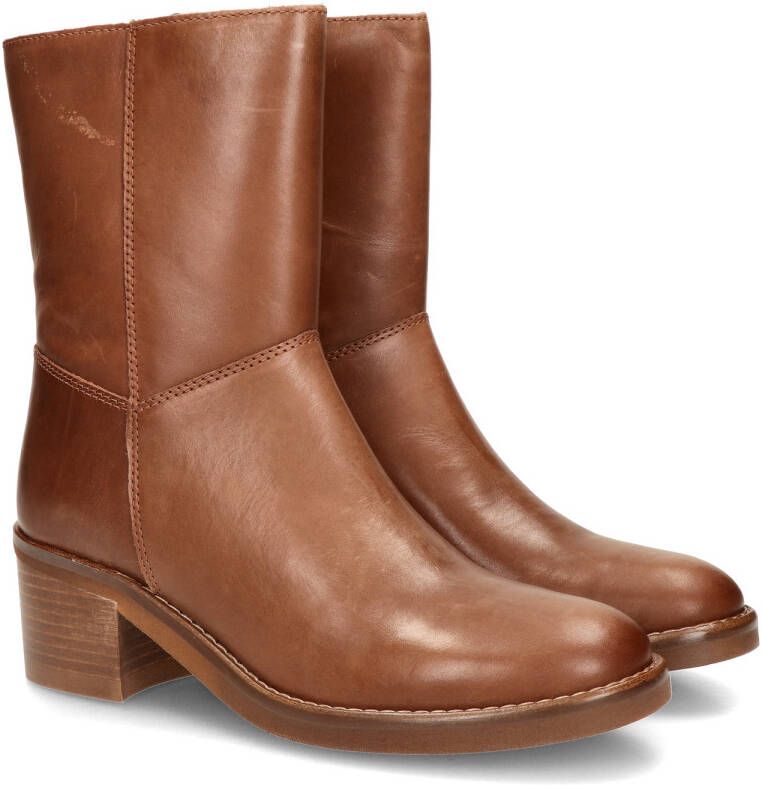 Nelson leren enkellaarzen cognac - Foto 2