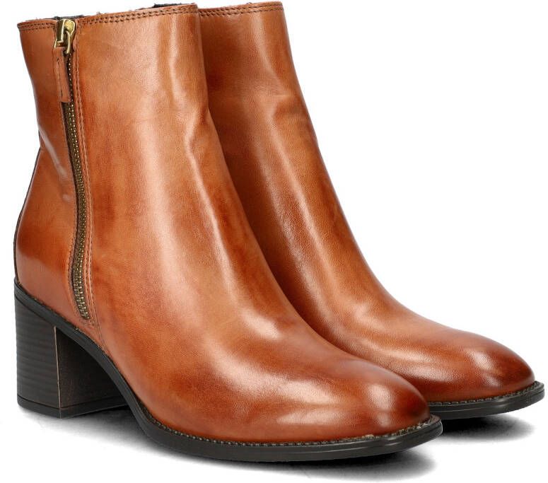 Nelson leren enkellaarzen cognac - Foto 4