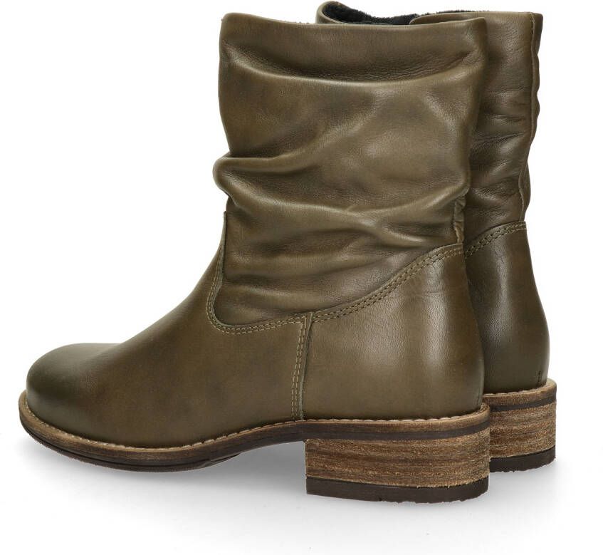 Nelson Palpa leren enkellaarzen kaki - Foto 2