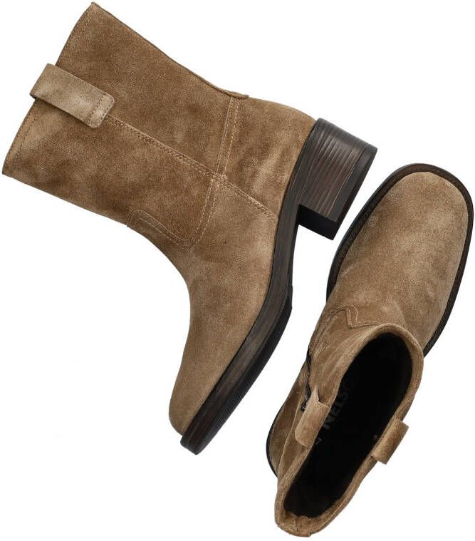 Nelson suède enkellaarzen taupe - Foto 5