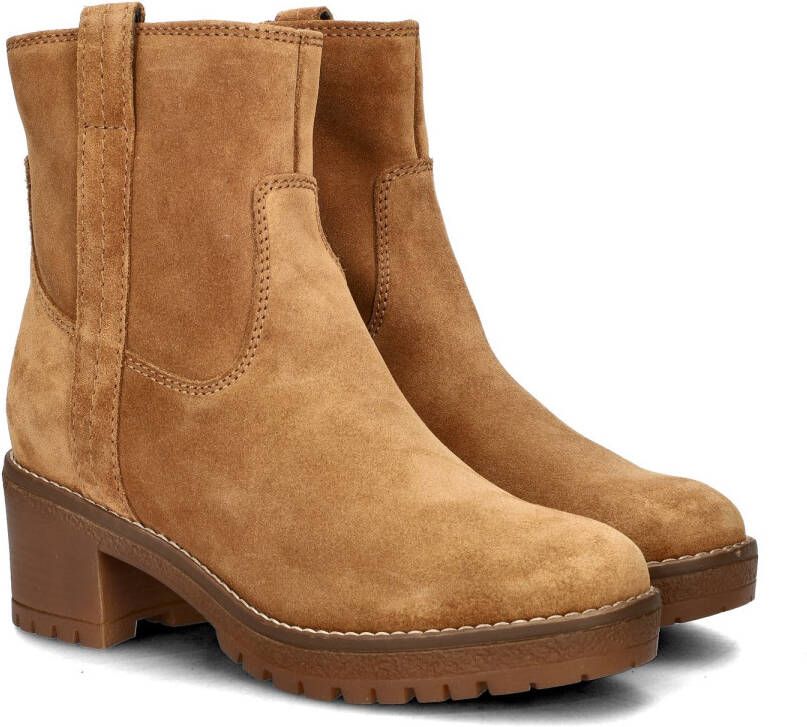 Nelson gevoerde suède enkellaarzen cognac - Foto 4