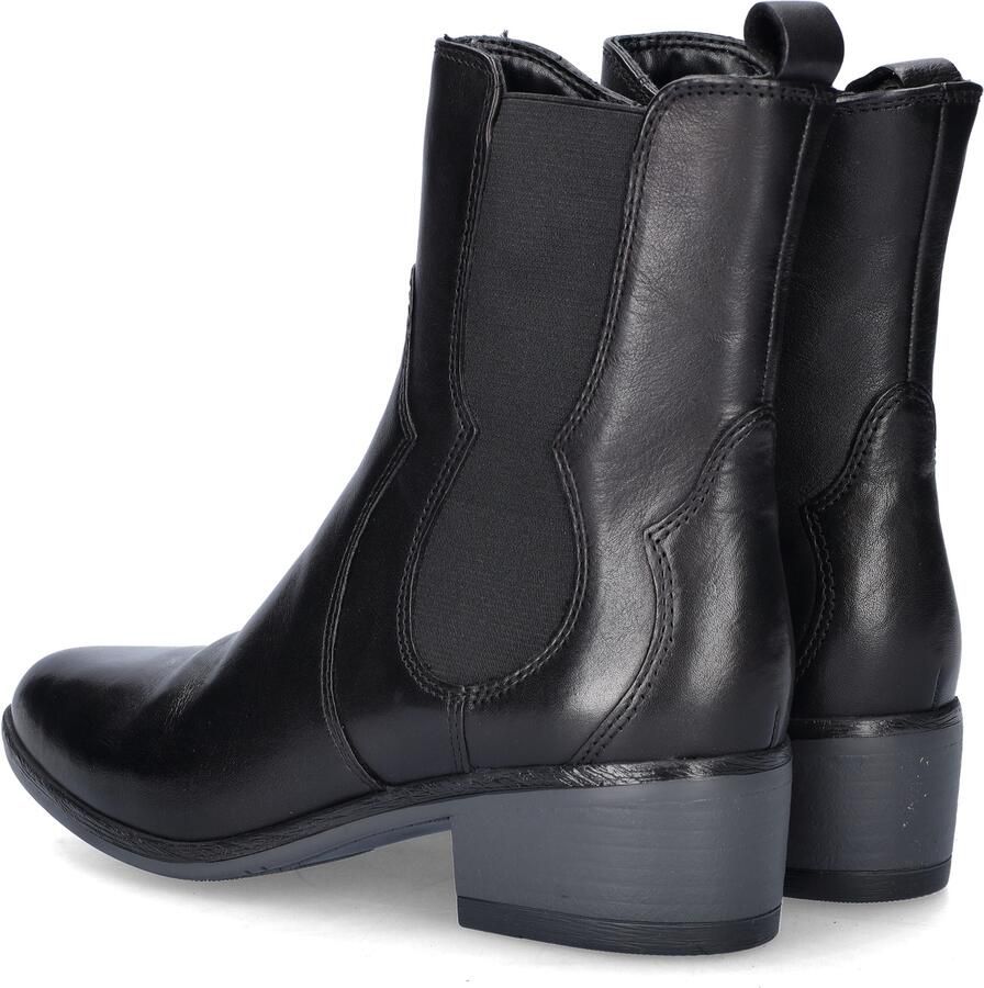 Nelson leren enkellaarzen zwart - Foto 4