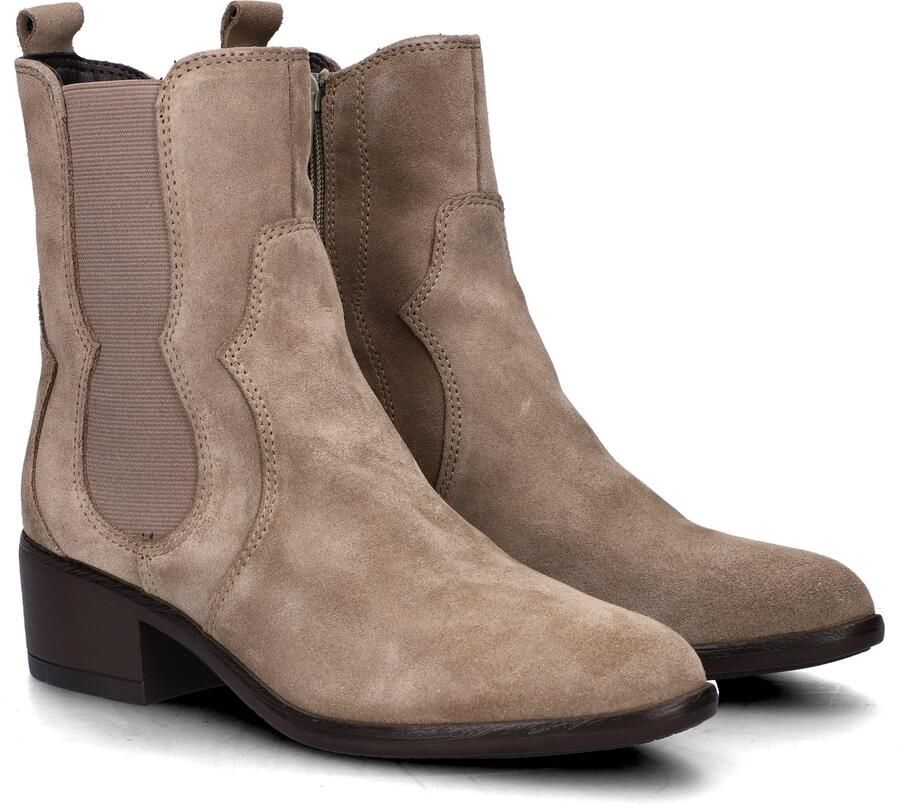 Nelson suède enkellaarzen taupe - Foto 6