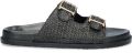 Nelson slippers zwart - Zwart