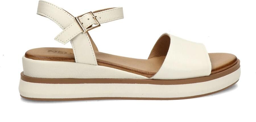 Nelson leren sandalen ecru - Foto 4