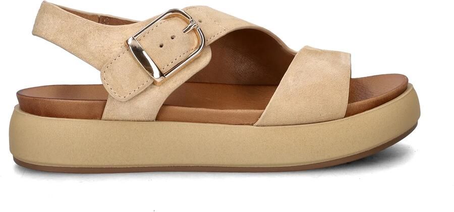 Nelson suède sandalen beige - Foto 4