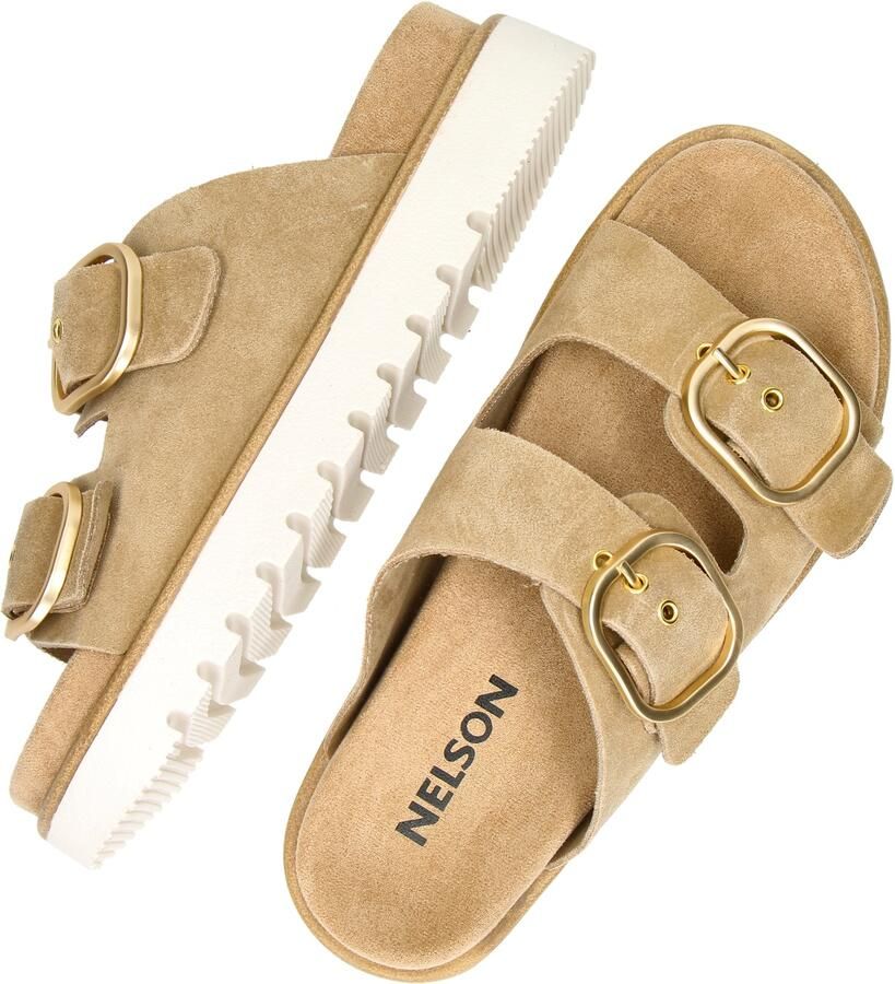 Nelson suède slippers beige - Foto 3