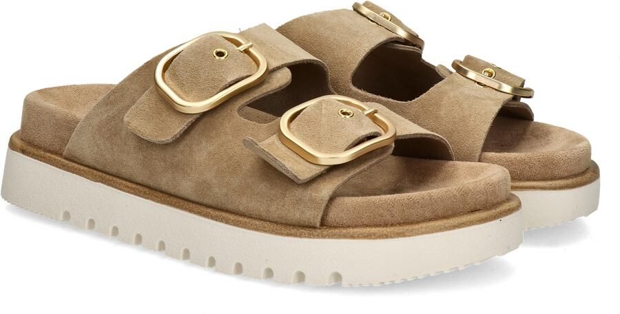 Nelson suède slippers beige - Foto 4