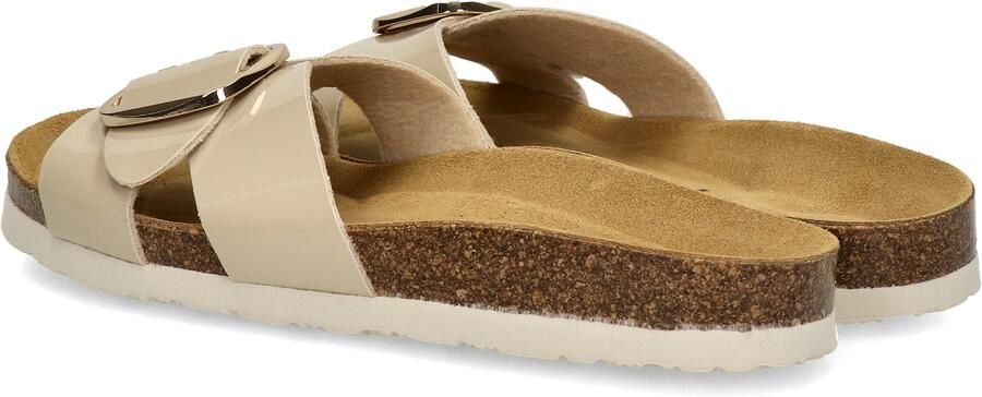 Nelson lak slippers beige - Foto 3
