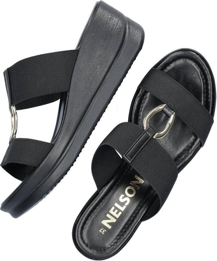 Nelson slippers zwart - Foto 3