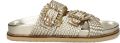 Nelson leren slippers goud - Goud