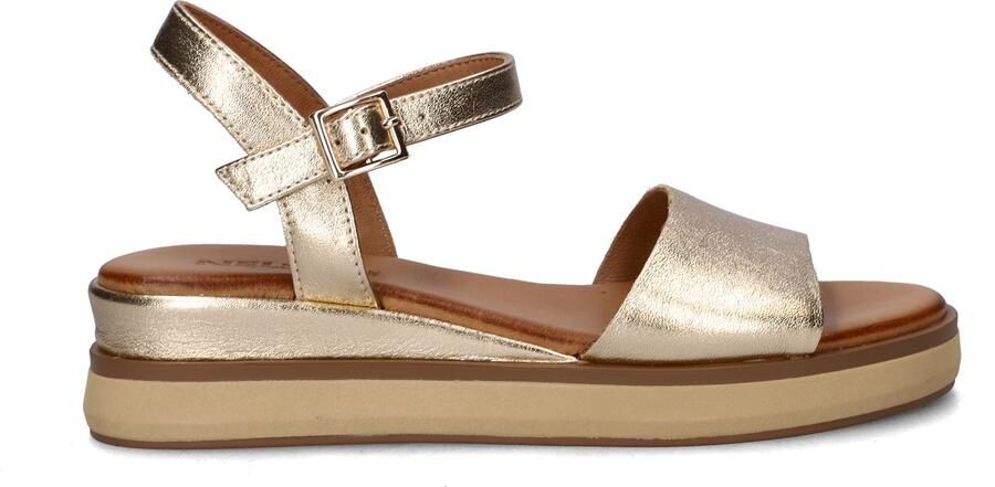 Nelson leren sandalen goud - Foto 4