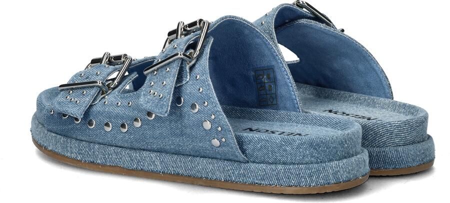 Nelson denim slippers blauw - Foto 5