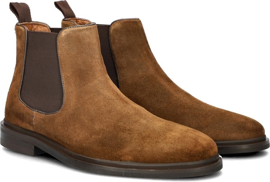Nelson Sigla suède chelsea boots cognac - Foto 4