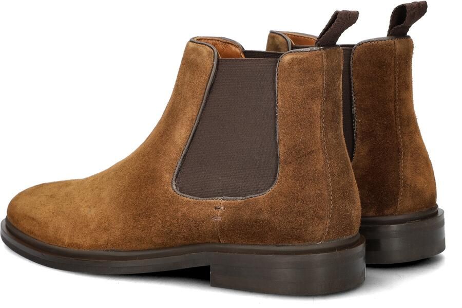 Nelson Sigla suède chelsea boots cognac - Foto 5