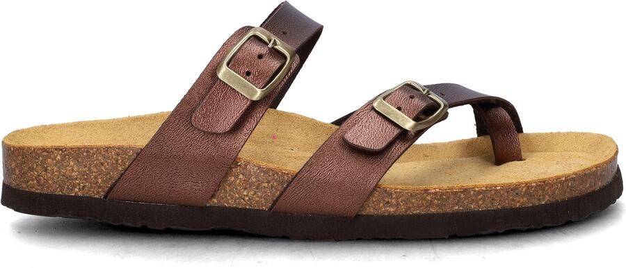 Nelson slippers bruin - Foto 4