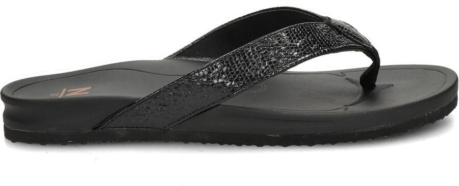 Nelson teenslippers zwart - Foto 4