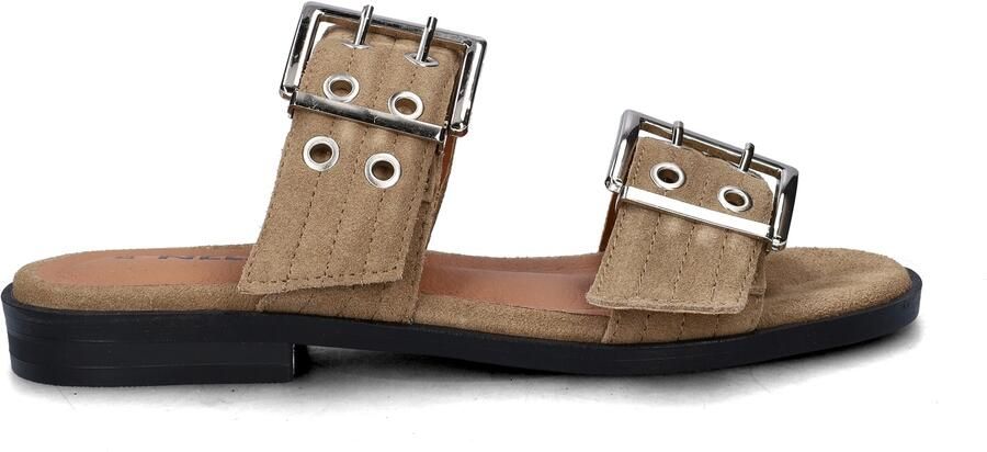 Nelson suède slippers beige - Foto 4
