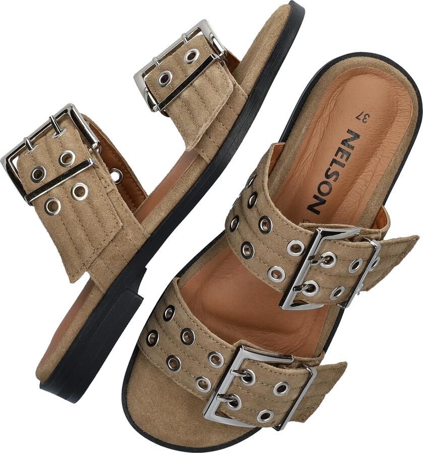 Nelson suède slippers beige - Foto 5
